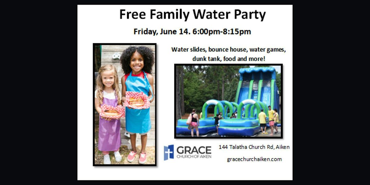 I WONDER Summer Blast Free Family Water Party
