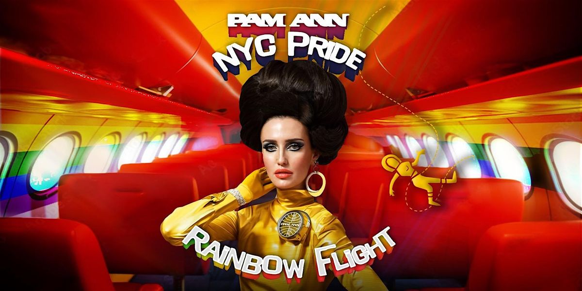 PAM ANN NEW YORK CITY PRIDE RAINBOW FLIGHT
