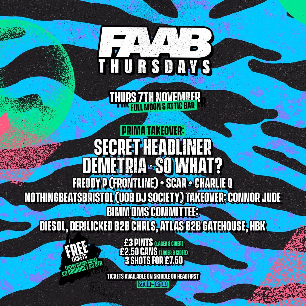 FAAB Presents: Attic Thursdays