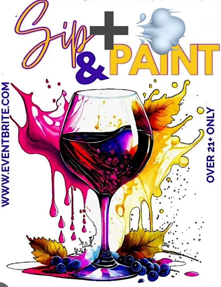 Saturday  Sip, p*ff and paint Adult