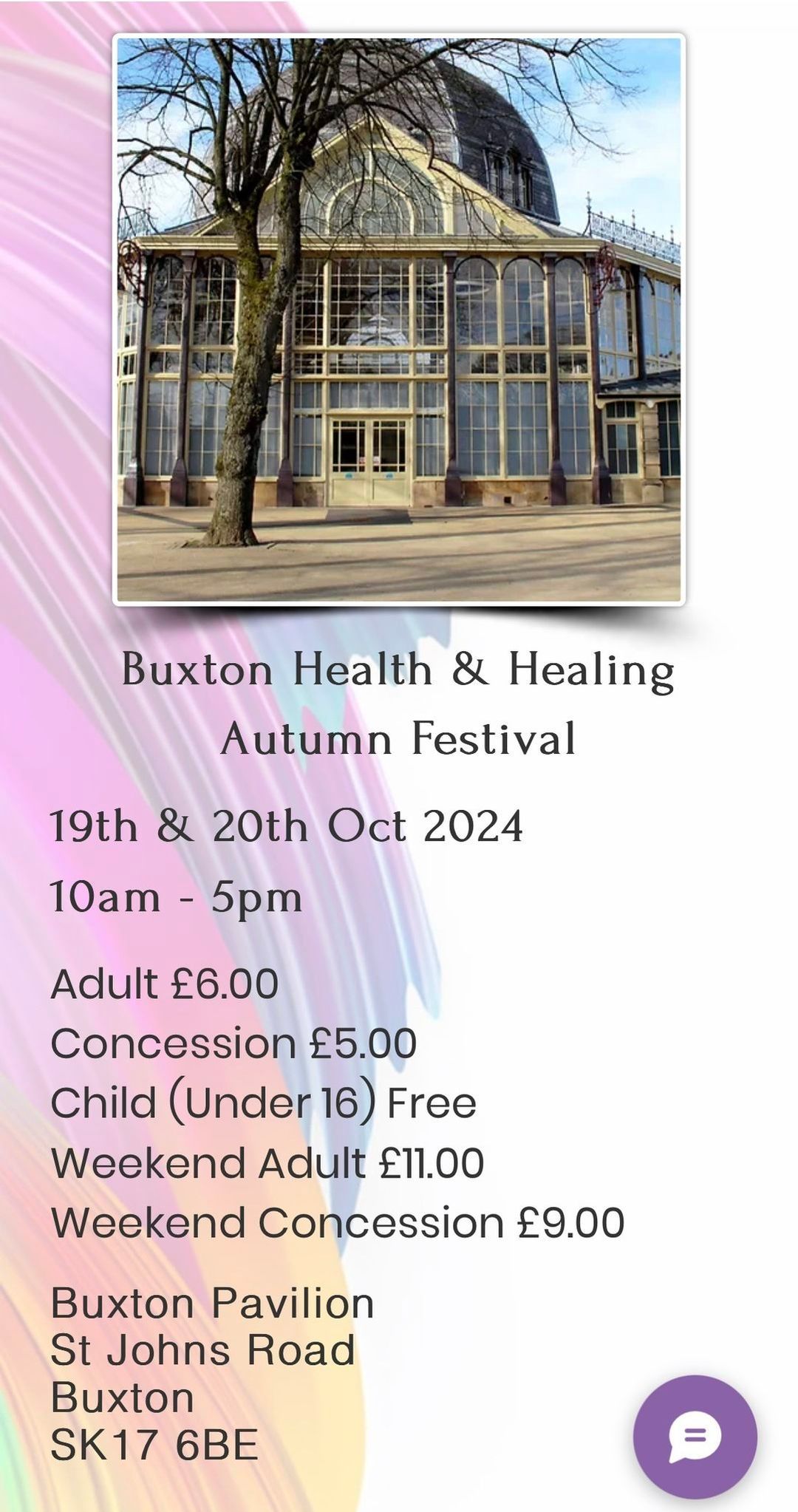 Buxton Health & Healing Festival