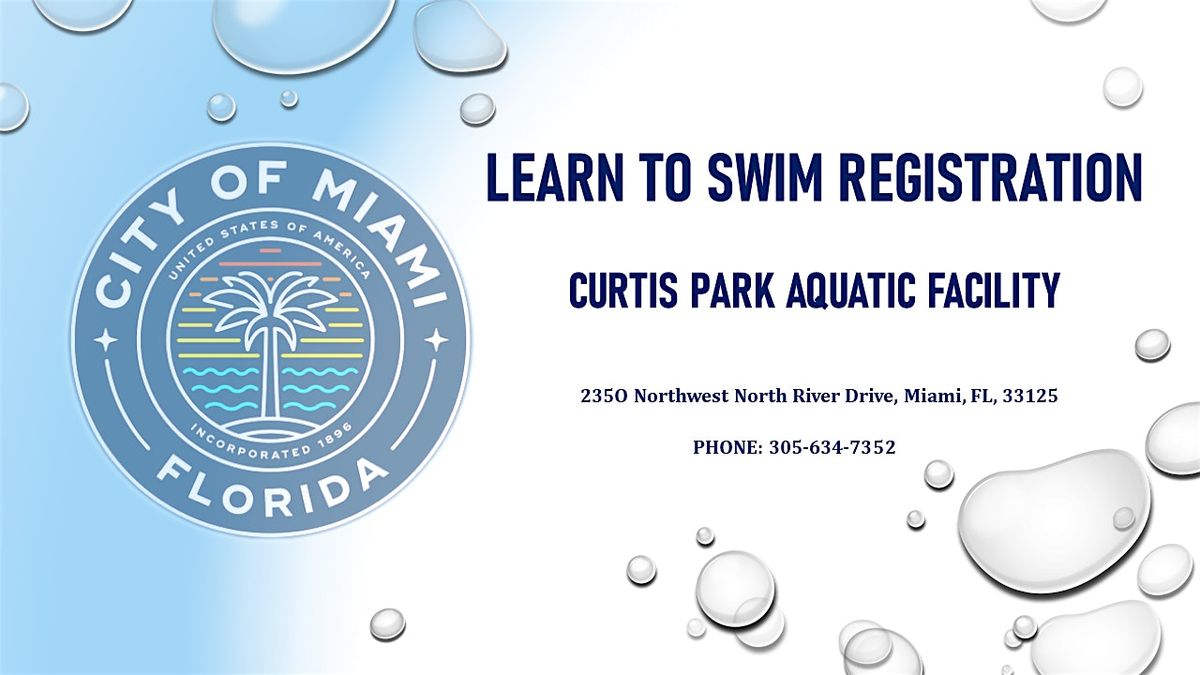 Curtis Pool Preschool Aquatics Monday\/Wednesday (5:00 p.m.-5:30 p.m)