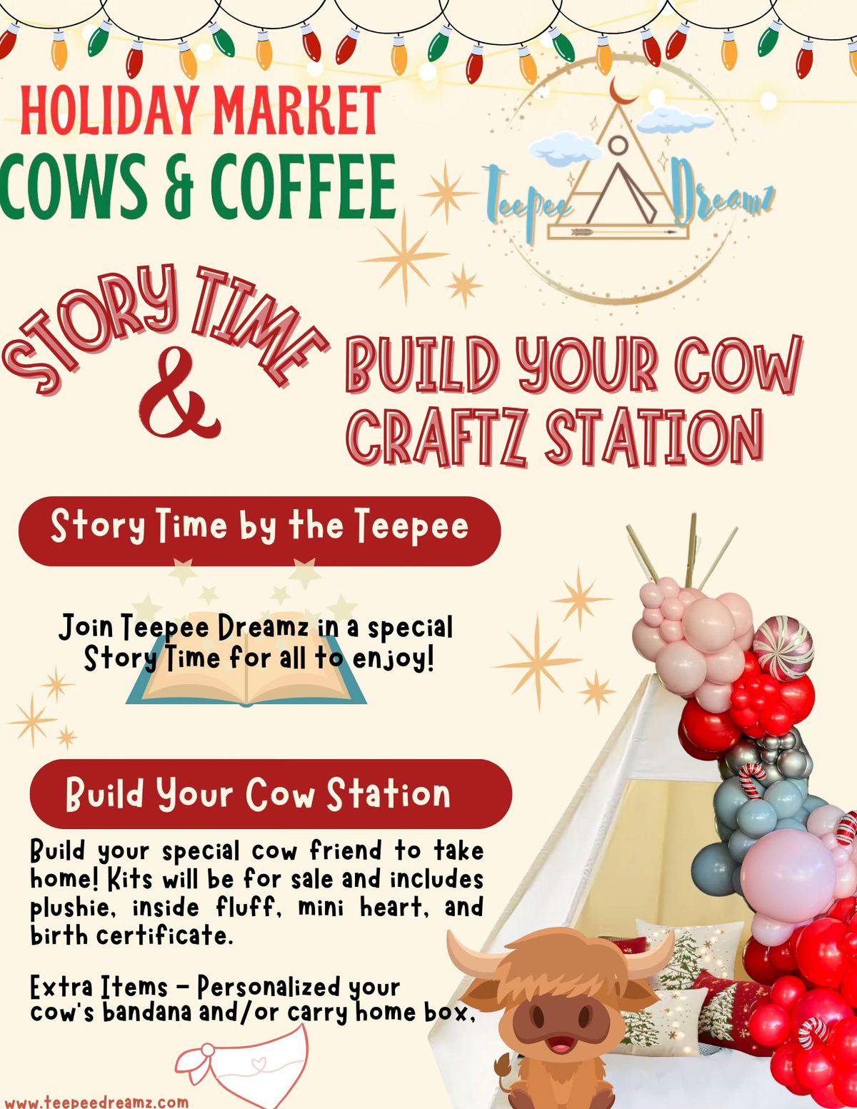 Cows & Coffee Holiday Market