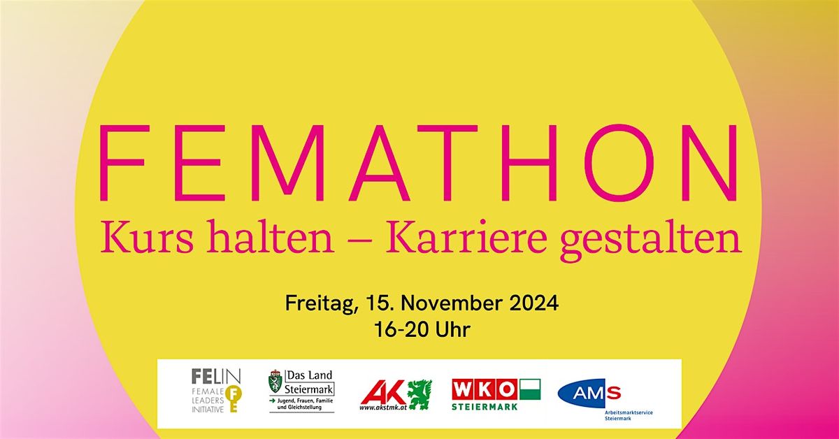 FEMATHON: Kurs halten \u2013 Karriere gestalten