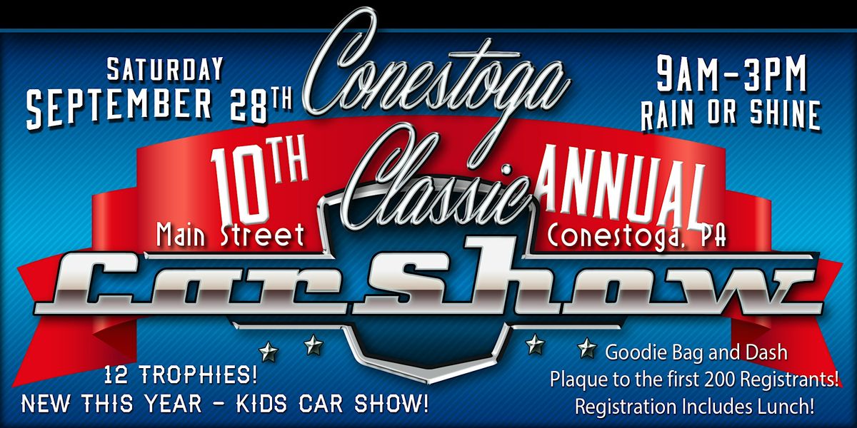 10th Annual Conestoga Car Show