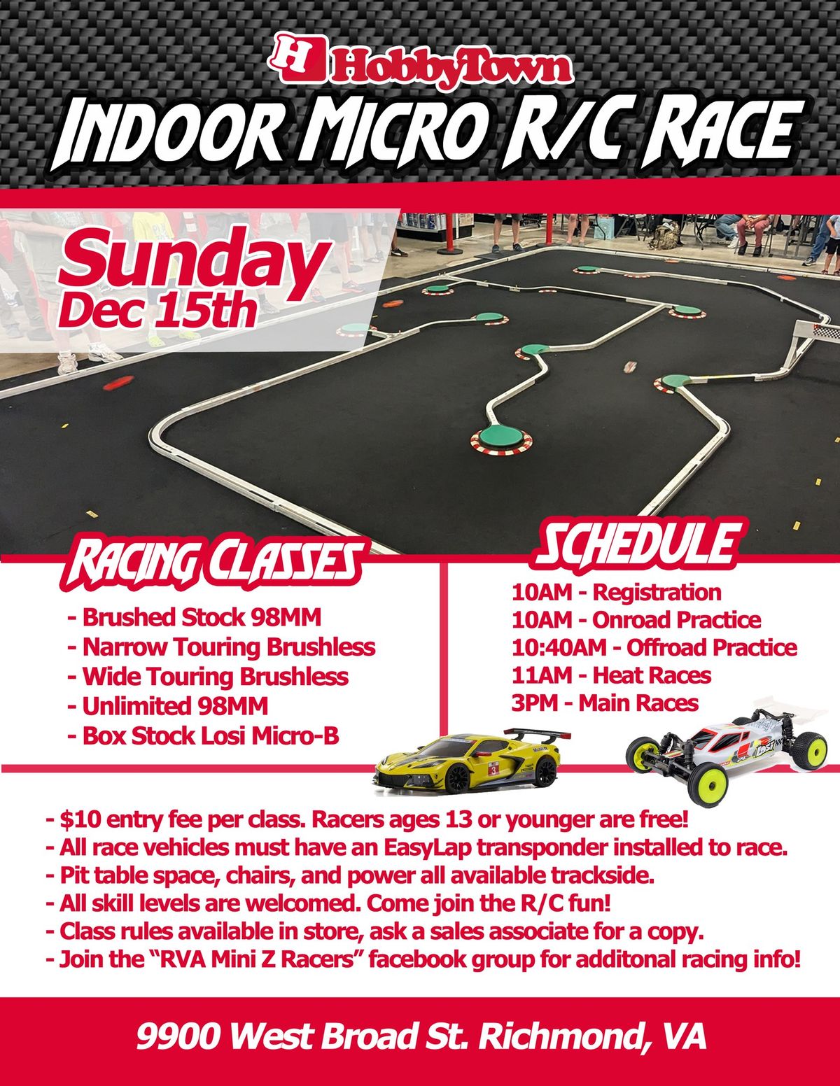 Indoor Micro R\/C Race Day