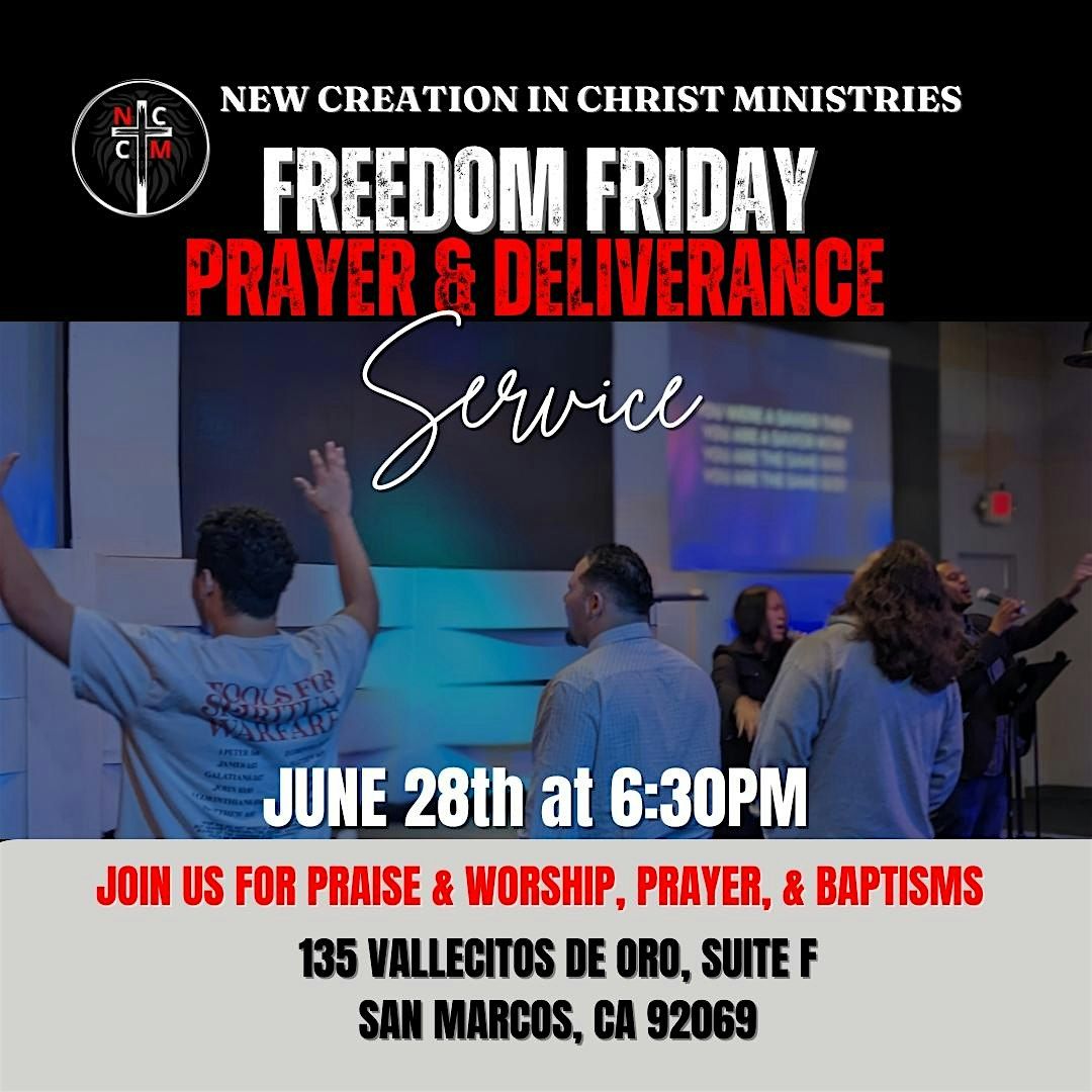 Freedom Friday Prayer & Deliverance Service