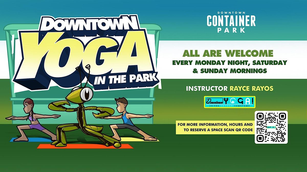 Downtown Yoga In The Park