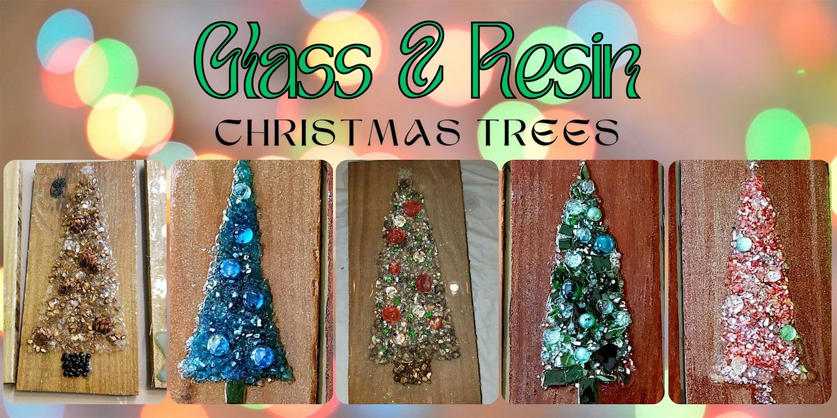 Glass and Resin Christmas Tree Workshop