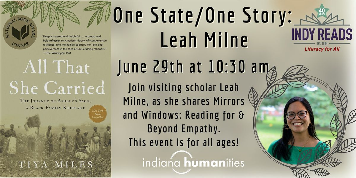 One State\/One Story: Guest Scholar Leah Milne