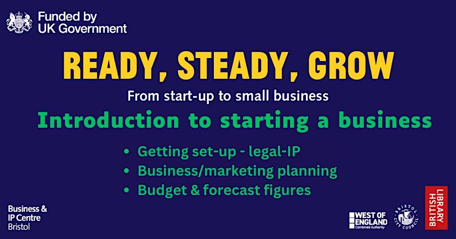 Introduction to starting a business, the essentials course  August workshop