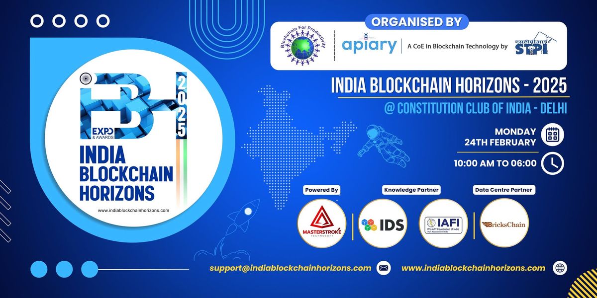 India Blockchain Horizons - 2025 Event