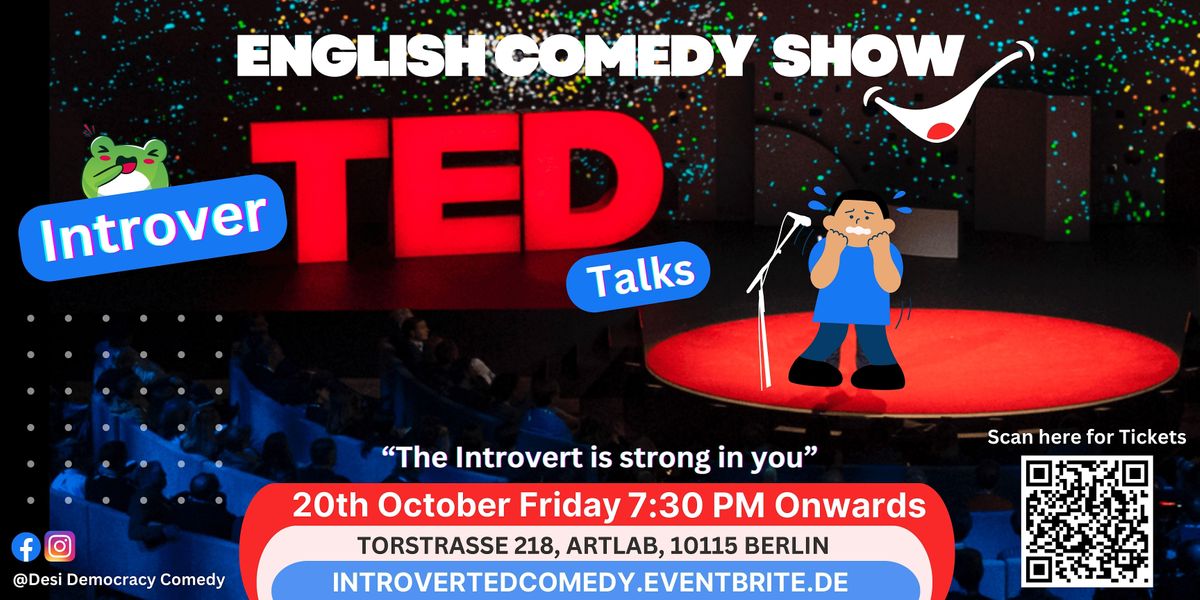 IntroverTED talks - English Comedy Show