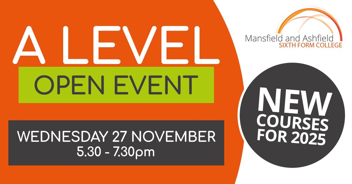 A Level Open Event