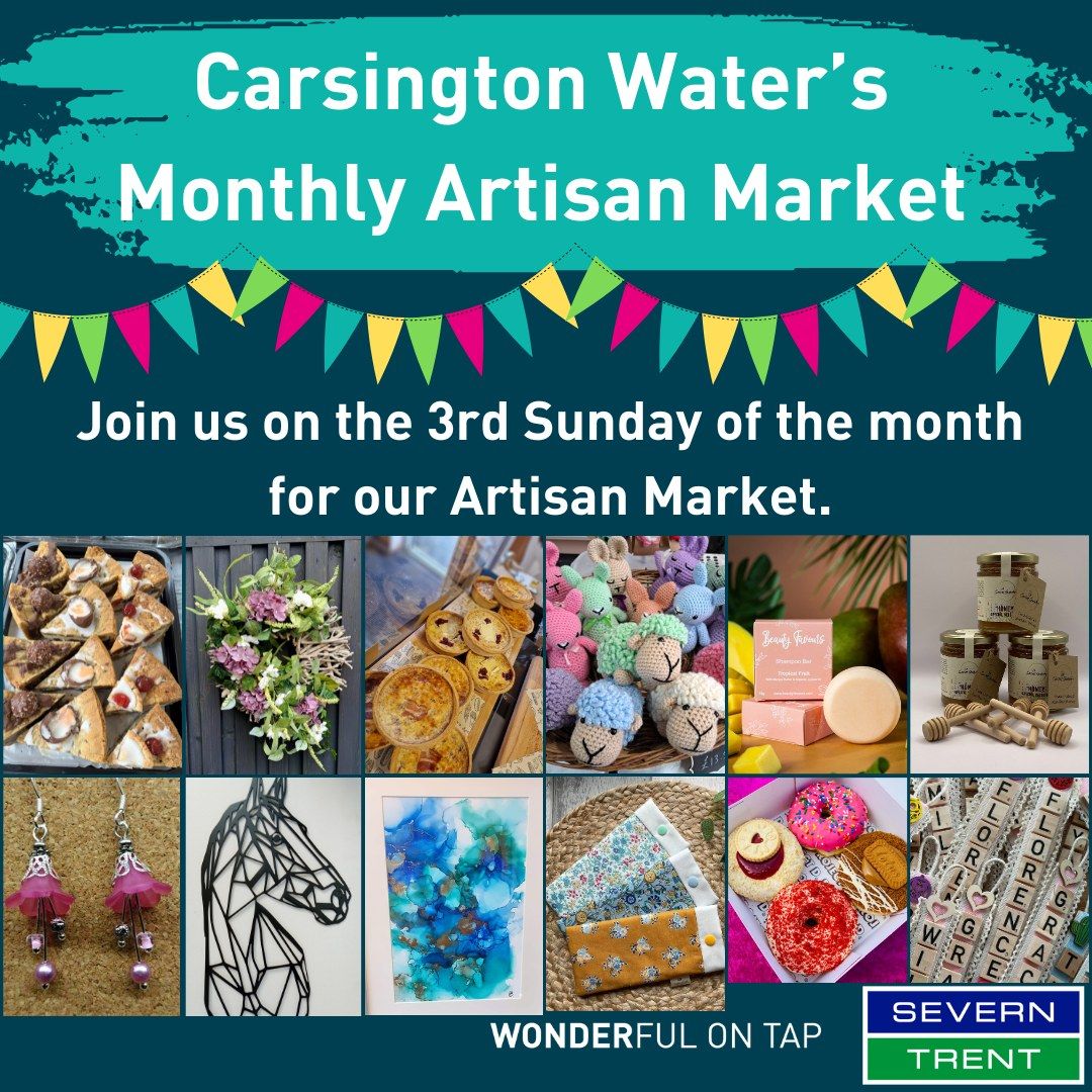 Carsington Water's monthly Artisan Market 