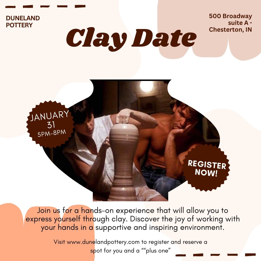 Clay Date at Duneland Pottery 