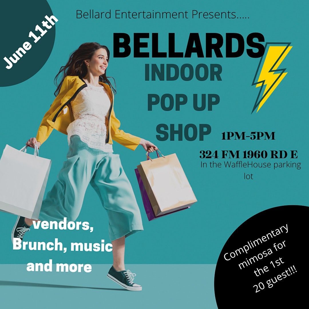 Bellard indoor pop up shop