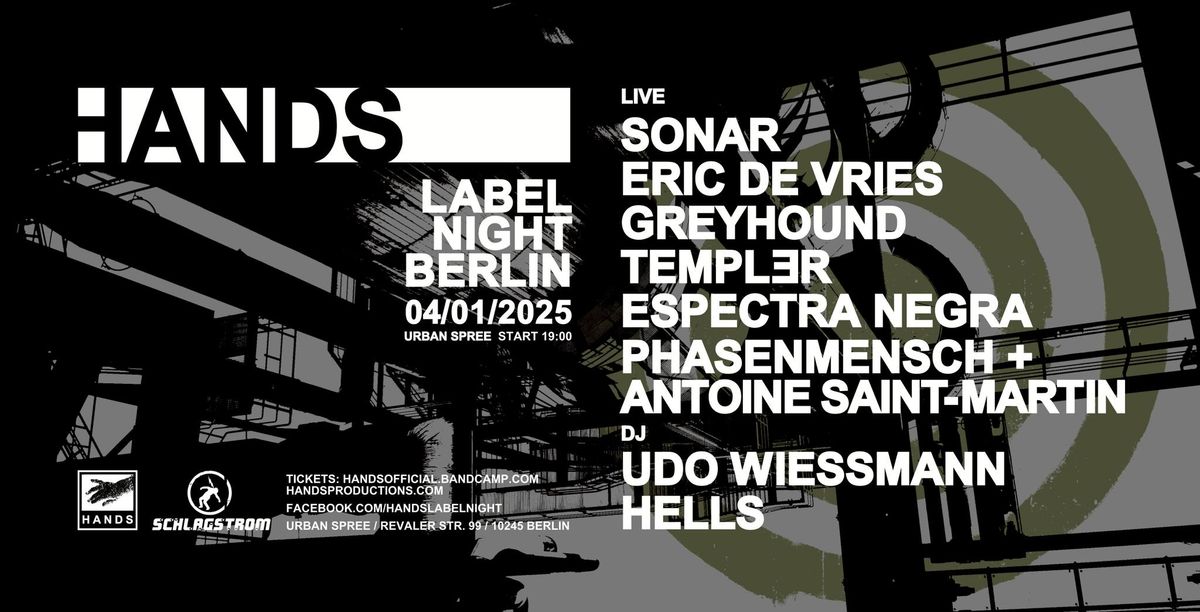 HANDS LABEL NIGHT BERLIN