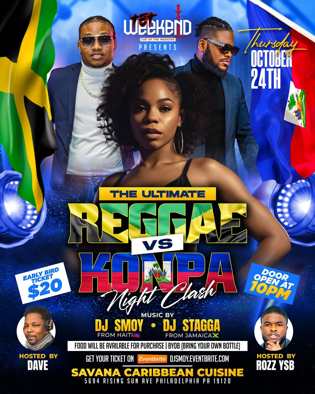 The Ultimate REGGAE VS KONPA Clash