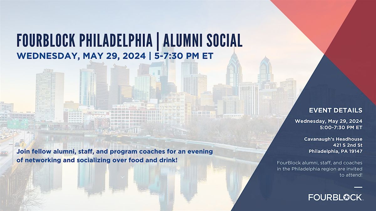FourBlock Philadelphia Alumni Social