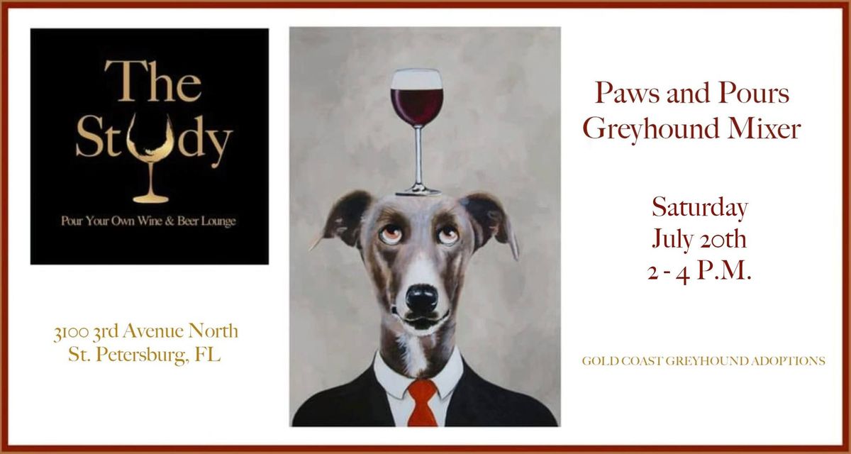 Paws and Pours Greyhound Mixer