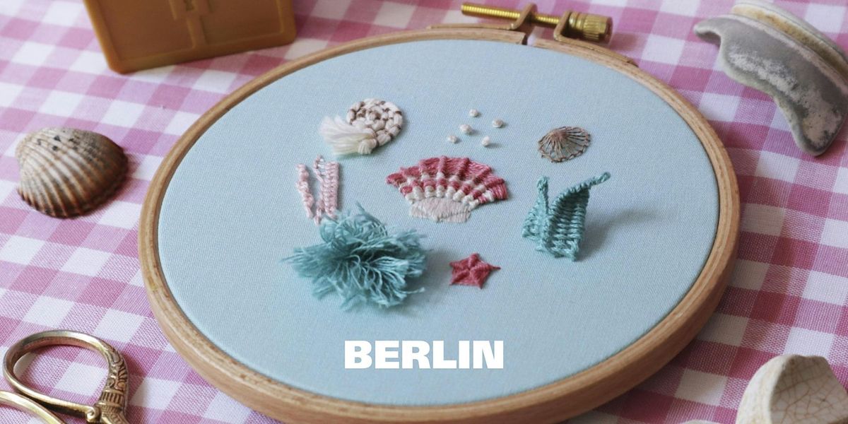 Under The Sea: Introduction to Raised Embroidery in Berlin