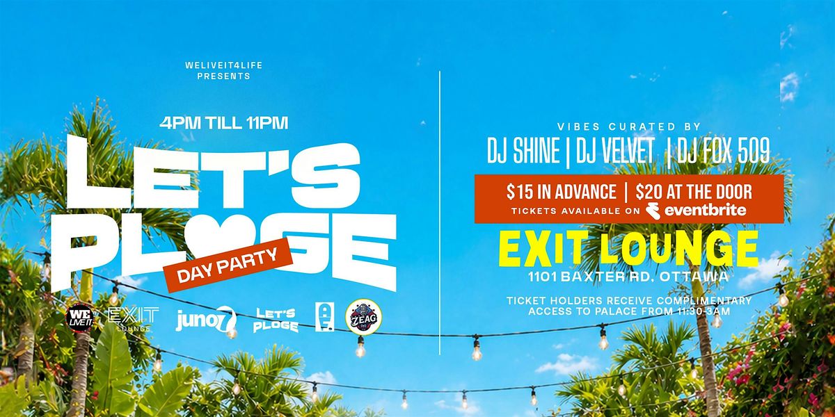 Let's Ploge Day Party