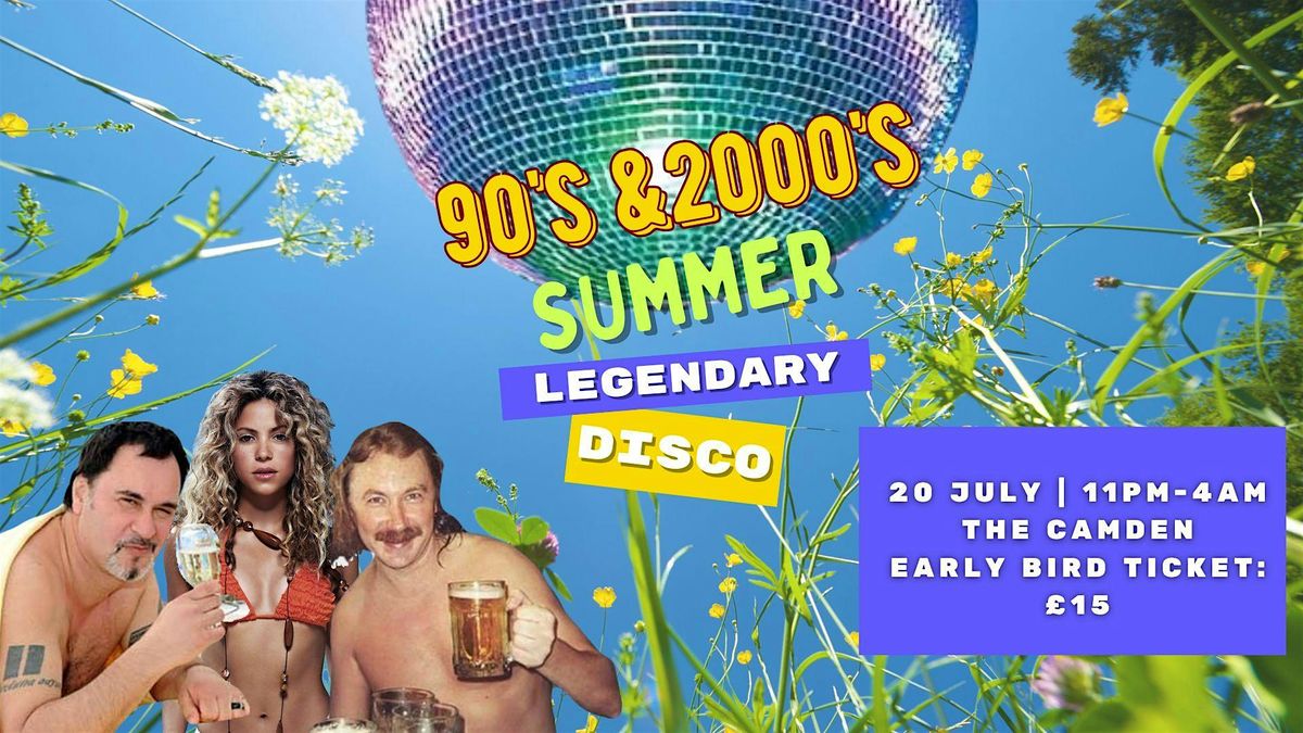 90's and 2000's Legendary Disco Party | Summer