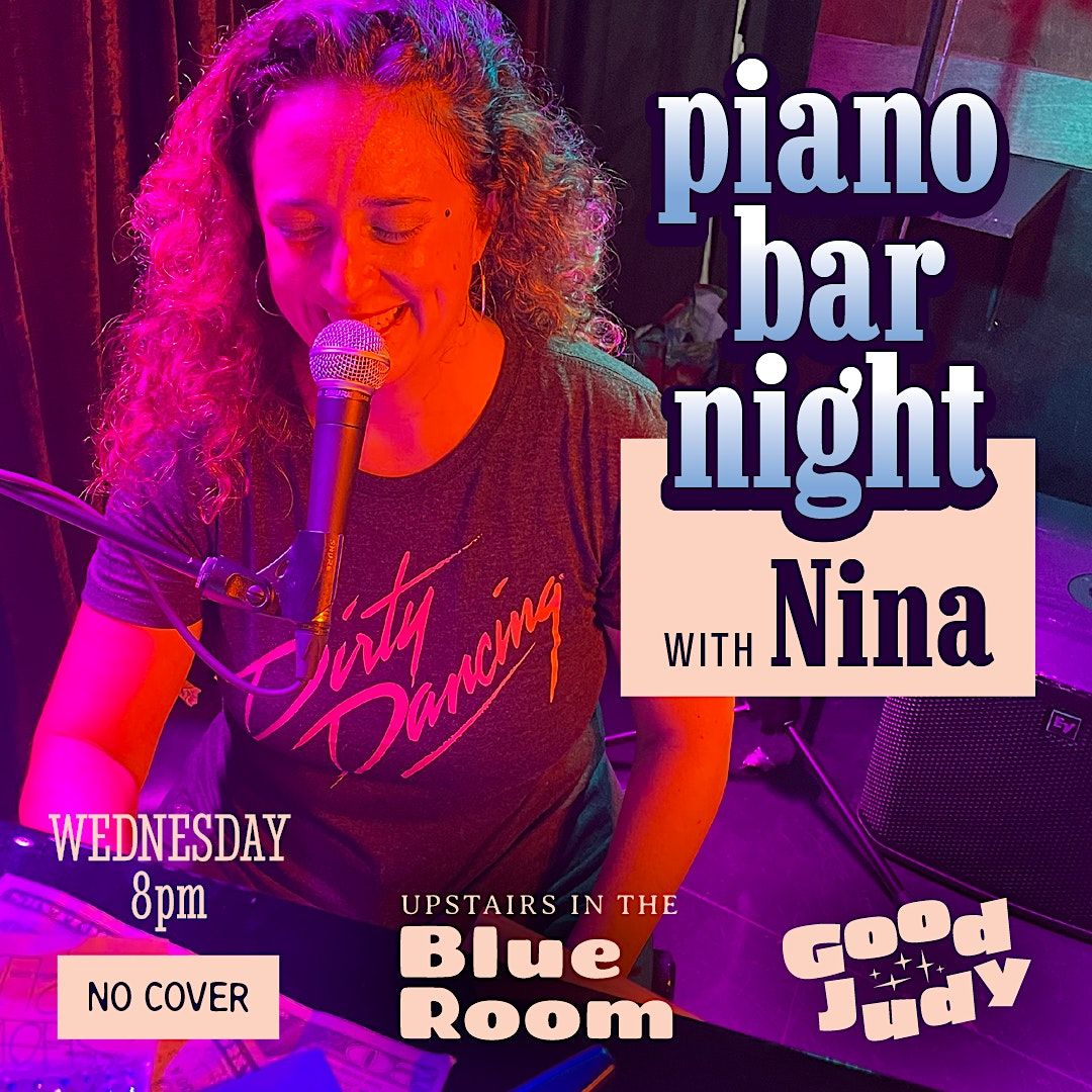 Piano Bar Night with  Nina