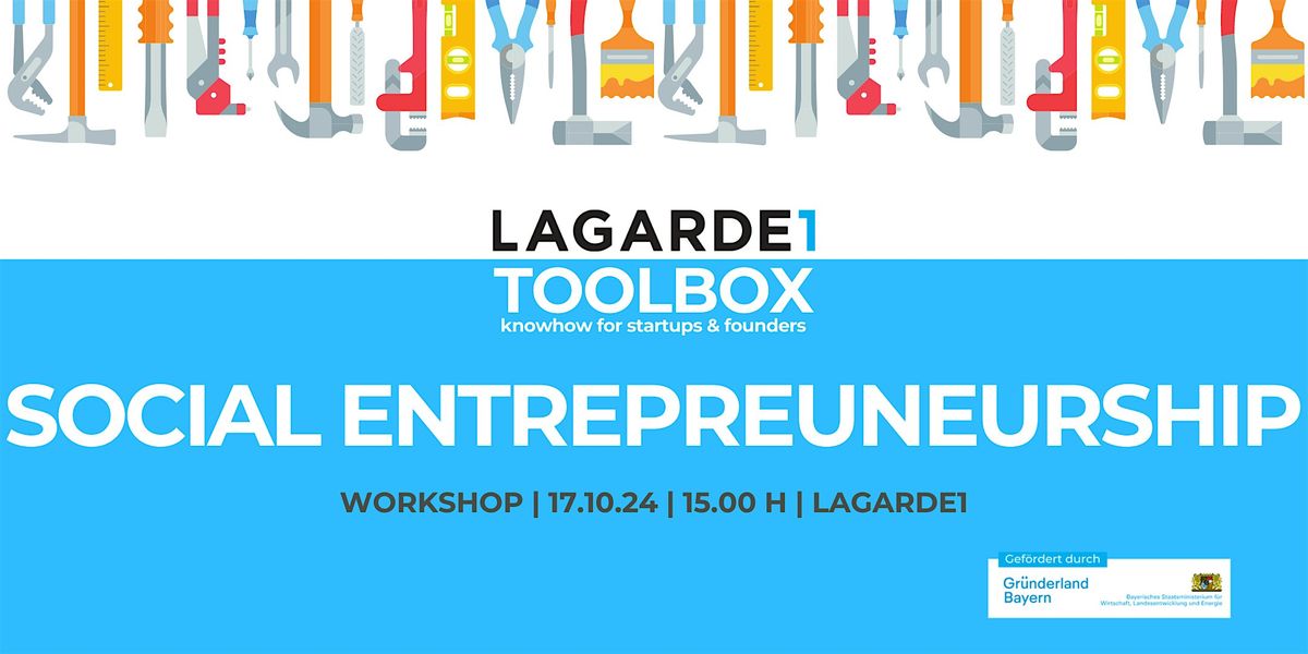 LAGARDE1 Toolbox: Social Entrepreneurship