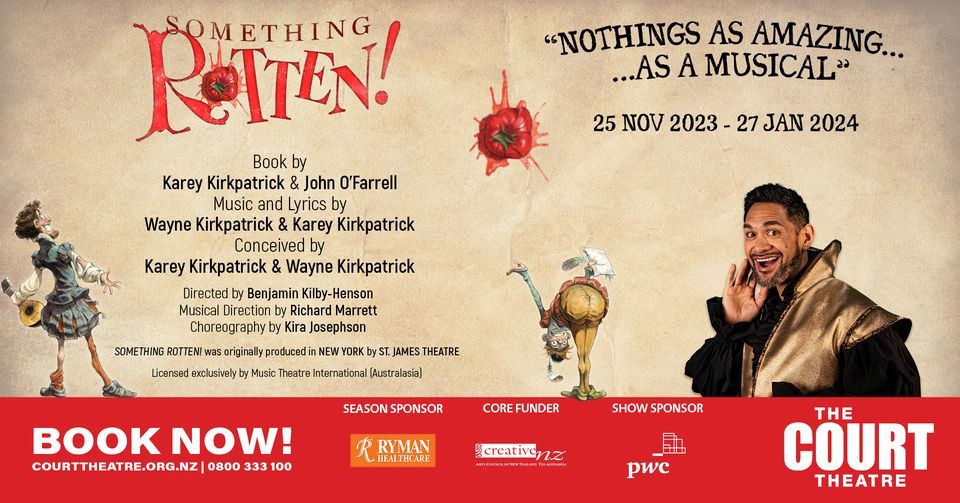 Something Rotten!, The Court Theatre, Rolleston, 11 December 2023