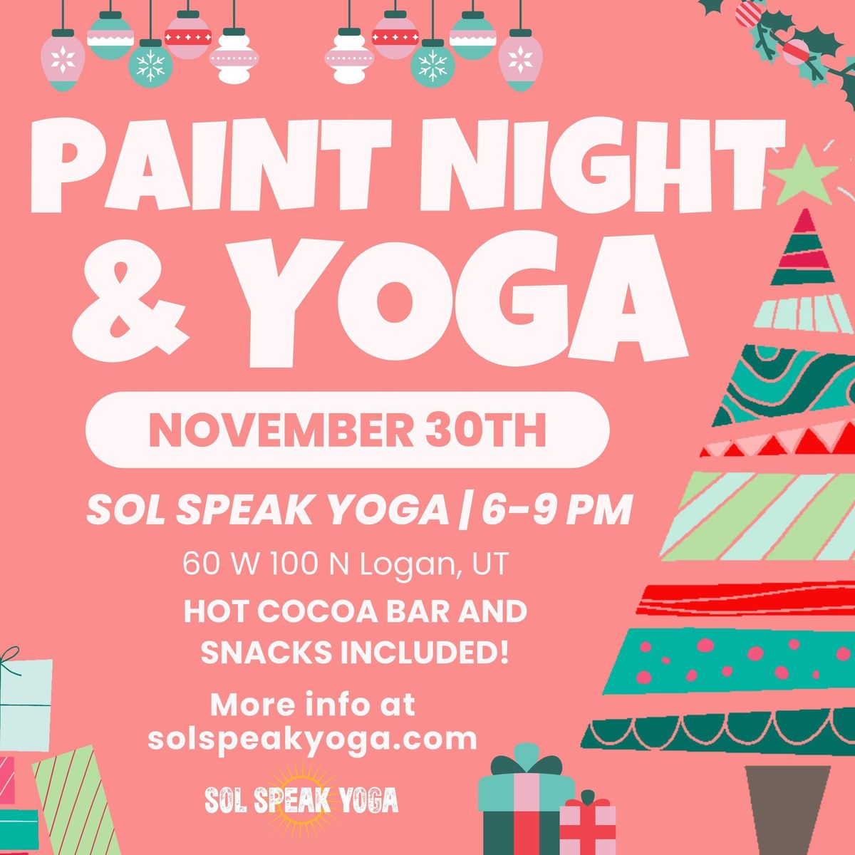 Paint Night & Yoga!