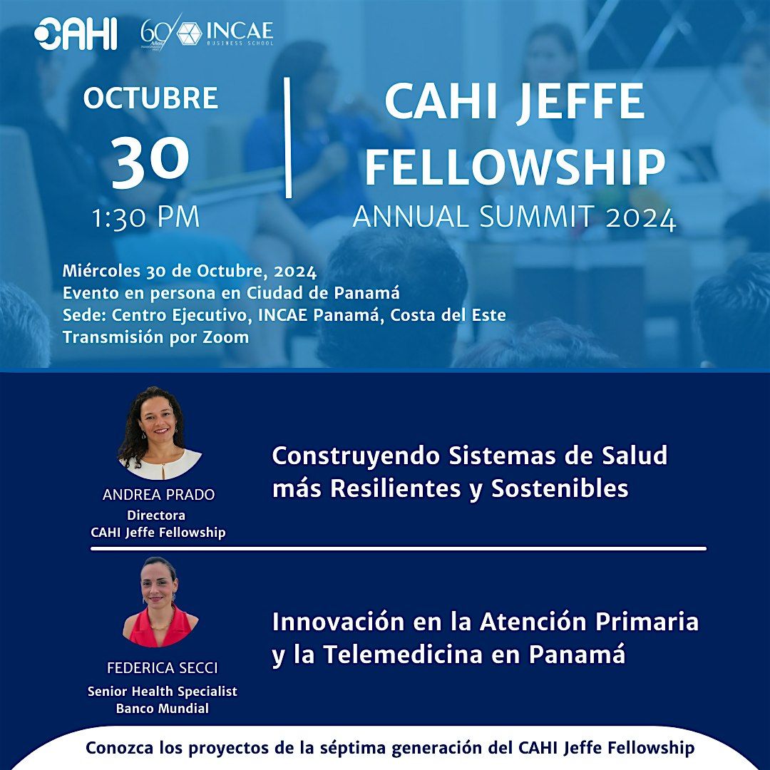 CAHI Jeffe Fellowship Annual Summit 2024