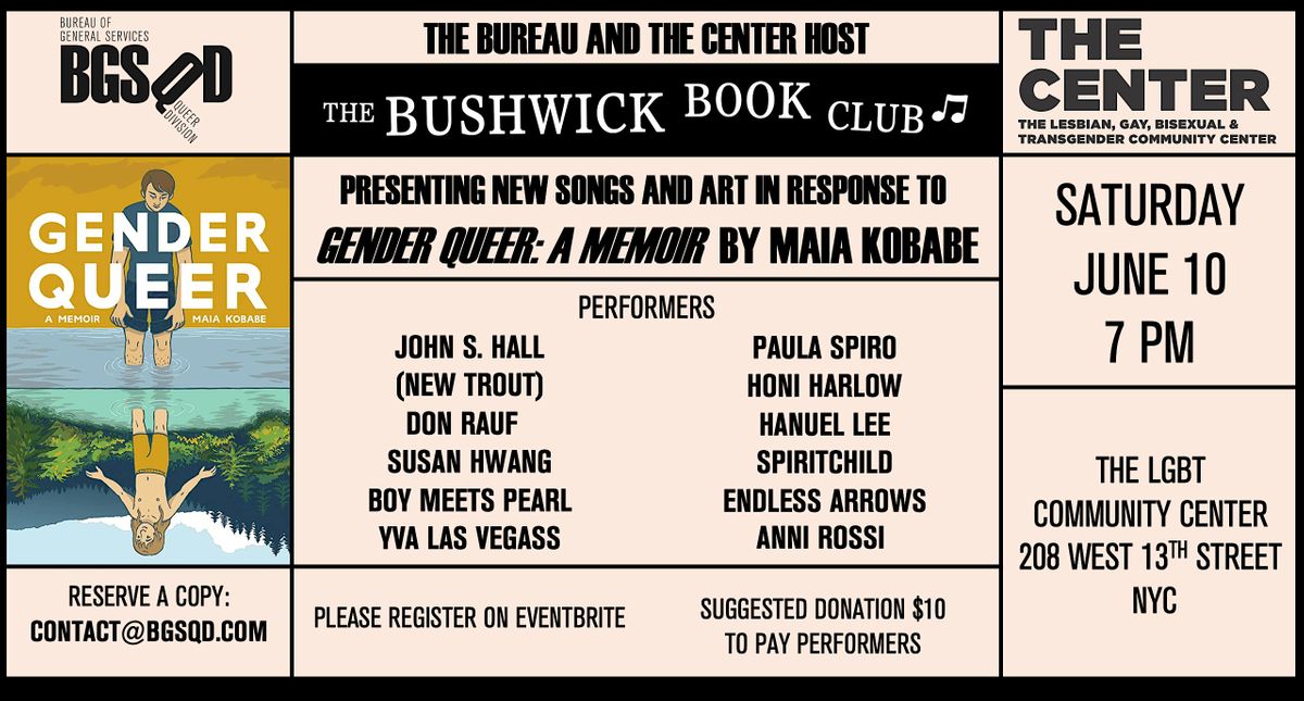 Bushwick Book Club Presents New Songs and Art in Response to Gender Queer