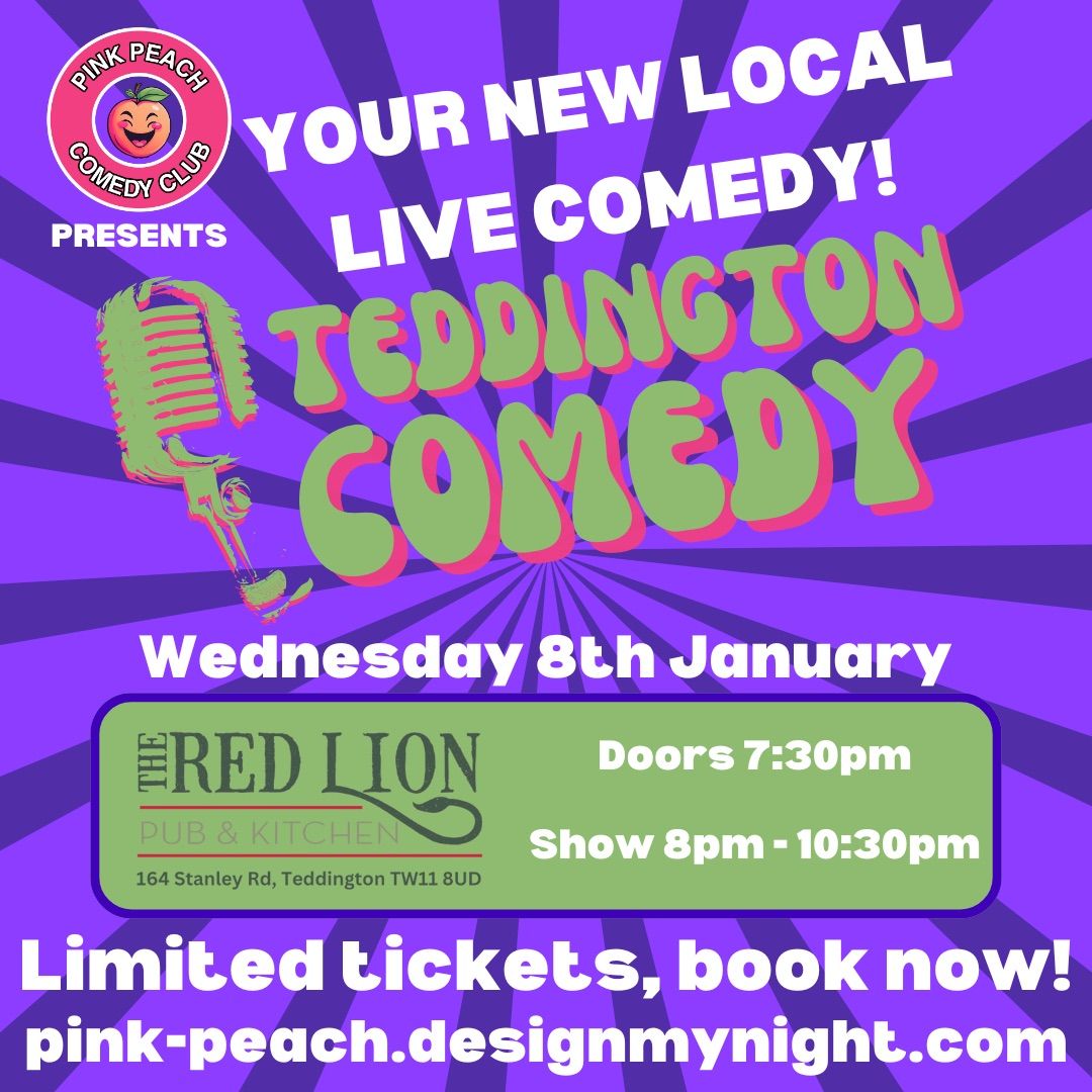 Teddington Comedy by Pink Peach Comedy Club