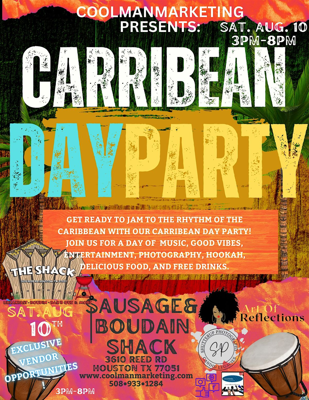 Caribbean Day Party And Art Show