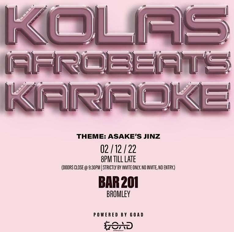 KOLAS AFROBEATS KARAOKE