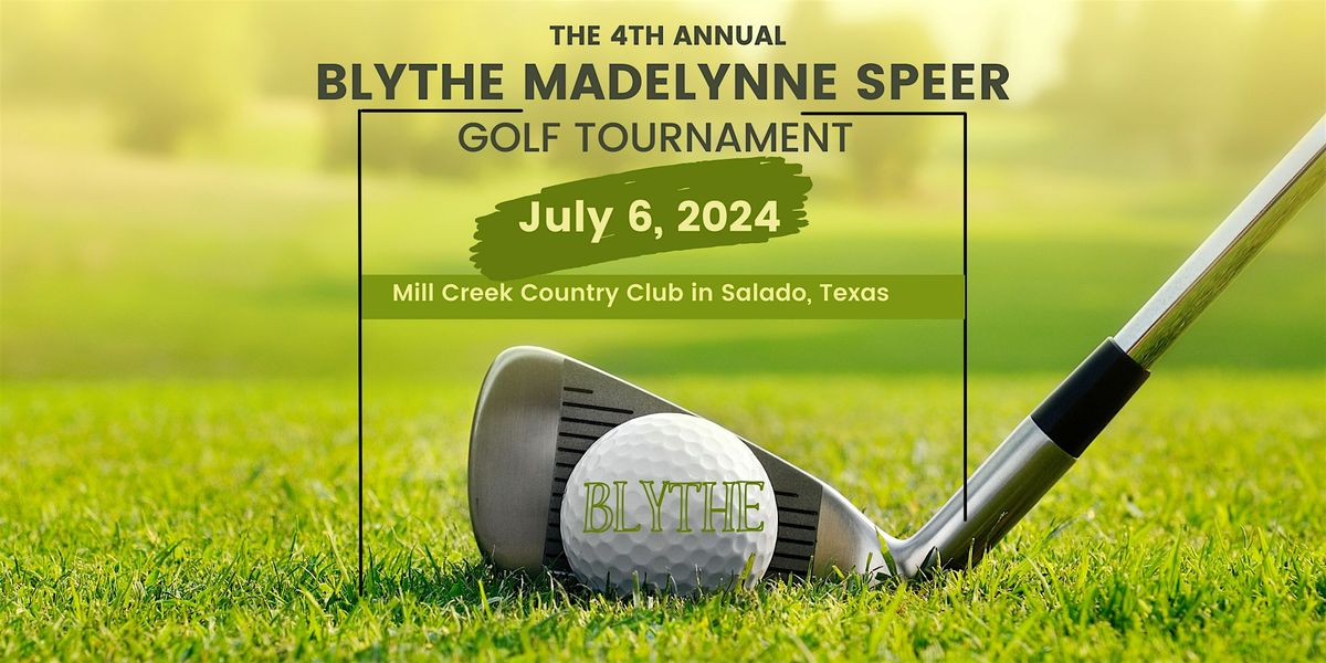 Blythe Madelynne Speer Memorial Golf Tournament