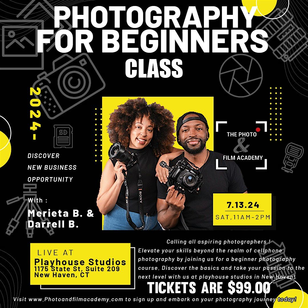 Photography For Beginners Class