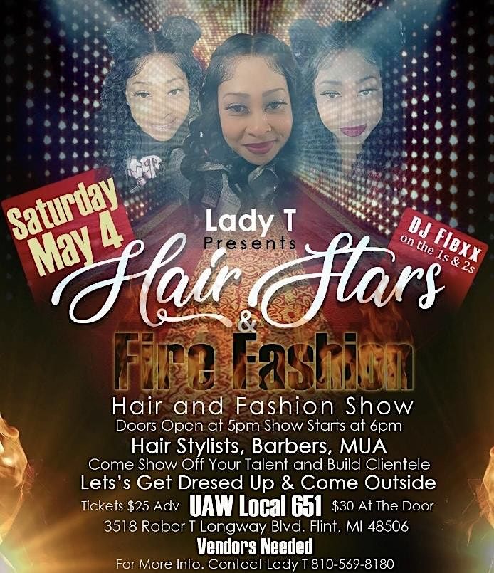 Lady T Presents - Hair Stars & Fire Fashion