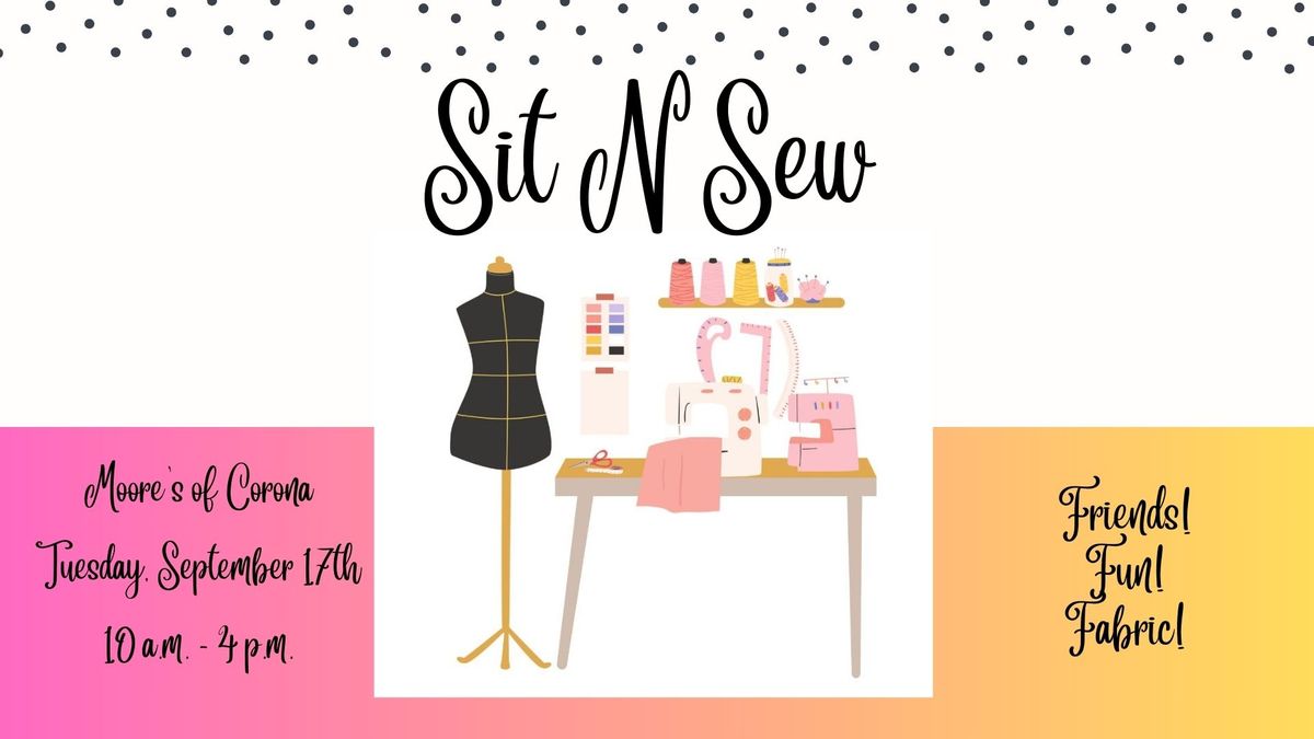 Sit N Sew w\/Georgianne!