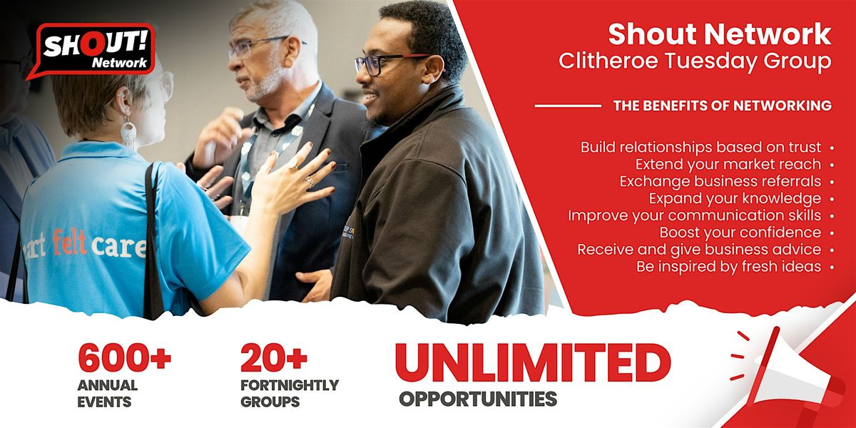 Shout Network Clitheroe Tuesday Morning Group