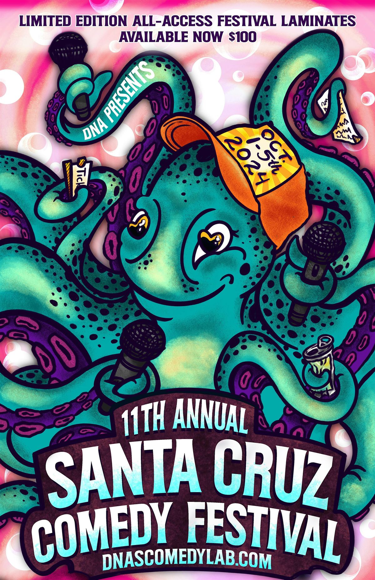 The 11th Annual Santa Cruz Comedy Festival: Special Laminate