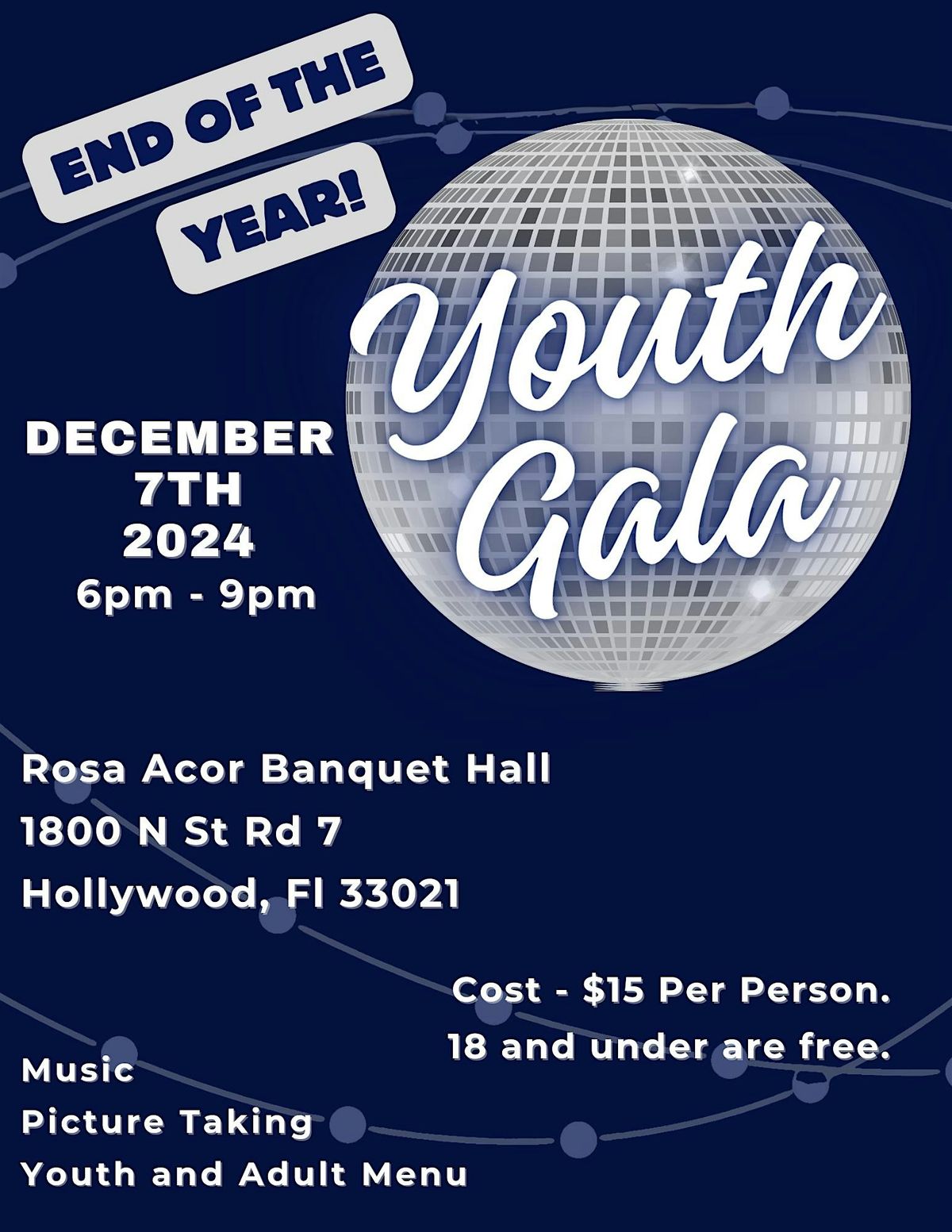 End of Year Youth Gala