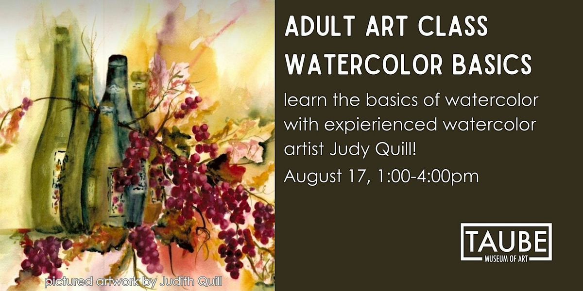 Watercolor Basics with Judy Quill