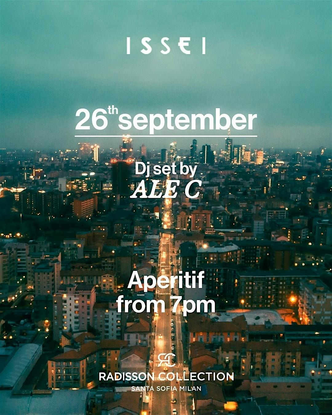 Issei Rooftop @ aperitif esclusivo con Dj set e vista a cinque stelle