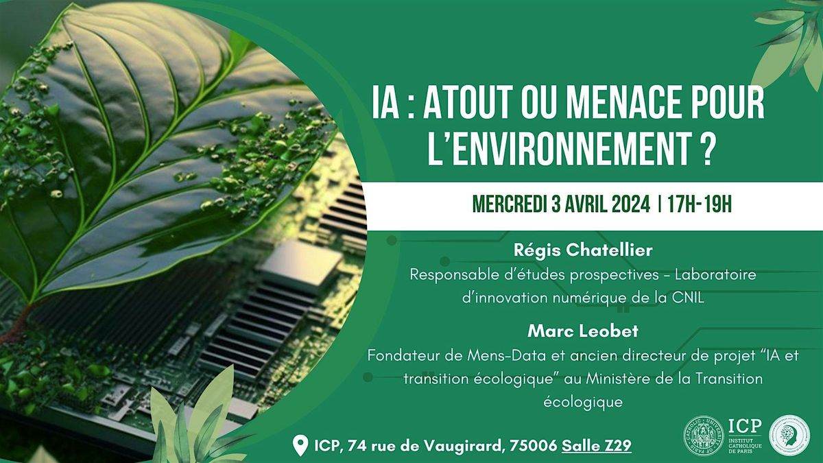 Intelligence artificielle : atout ou menace pour l'environnement ?