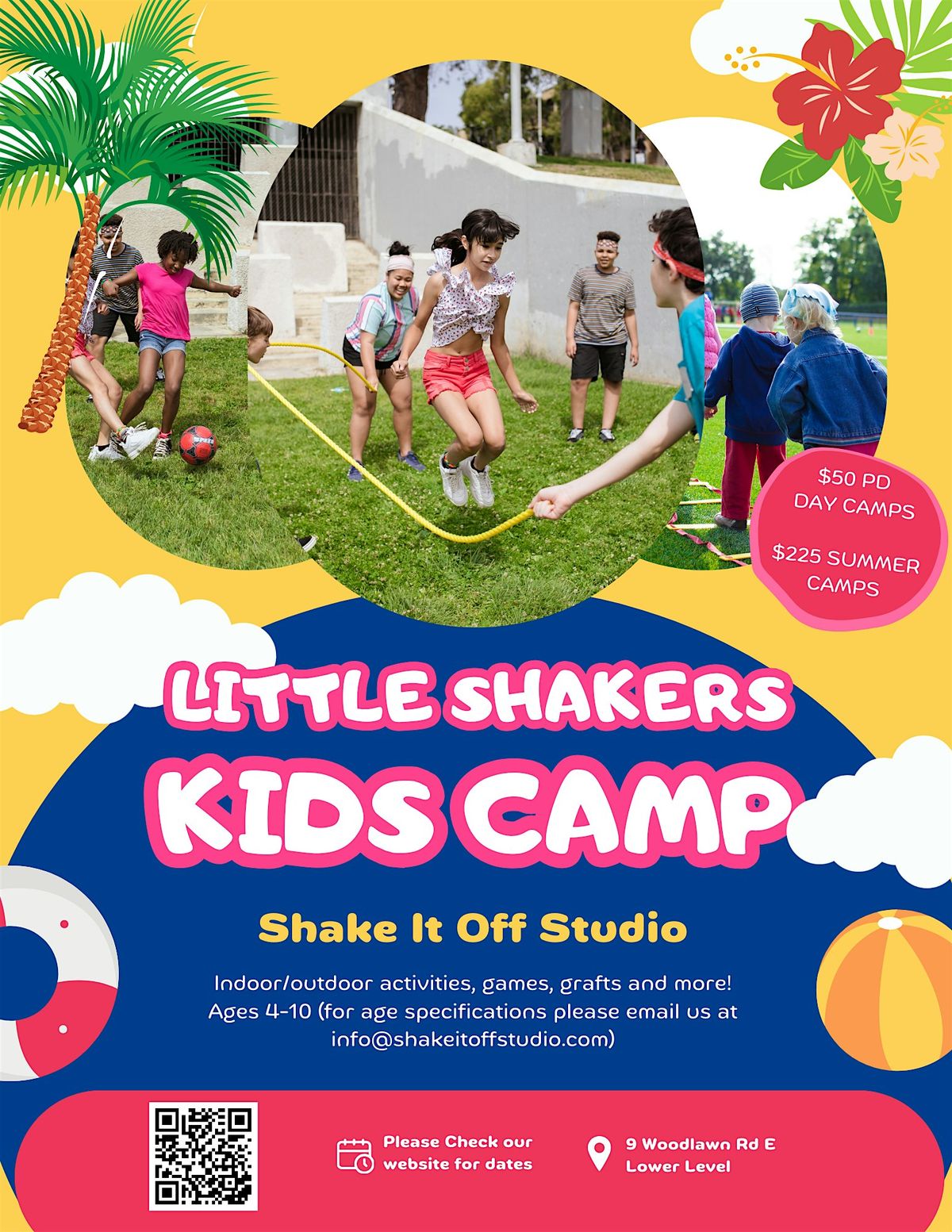 Little Shakers Camp Week Of July 29th