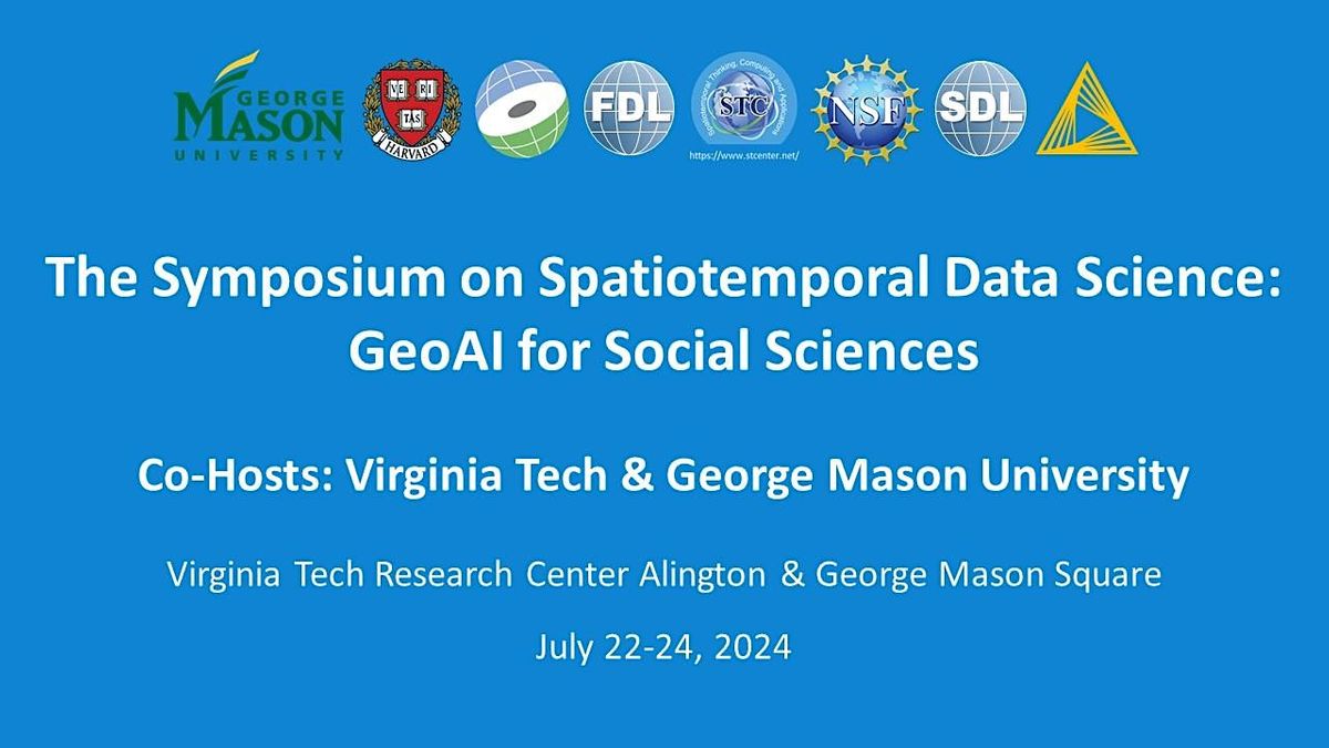The Symposium on Spatiotemporal Data Science: GeoAI for Social Sciences