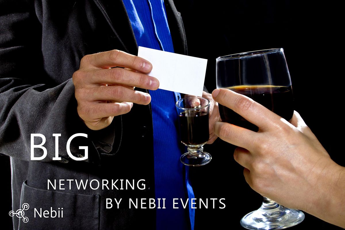 BIG - Business Networking w\/ Wine, Featured Speaker + DJ Music, Near Rainey